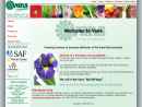 Website Snapshot of Van's Floral Products