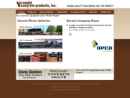 Website Snapshot of Vaughn Concrete Products (VCP)