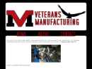 Website Snapshot of VETERANS MANUFACTURING OF PA