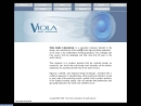Website Snapshot of Viola Audio Labs, Inc.