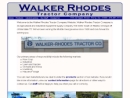 Website Snapshot of WALKER-RHODES TRACTOR CO INC