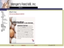 Website Snapshot of Wenger's Feed Mill, Inc.