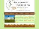 Website Snapshot of WHOLE GRAIN MILLING COMPANY