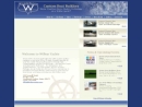 Website Snapshot of Wilbur Yachts