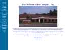 Website Snapshot of WILLIAM-ALLEN COMPANY INC, THE
