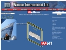 Website Snapshot of Winston International Ltd.