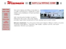 Website Snapshot of Wisconsin Nipple & Fitting Corp.