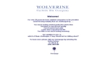 Website Snapshot of Wolverine Carbide and Tool