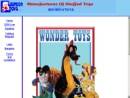 Website Snapshot of Wonder Toys Co., Inc.