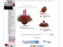 Website Snapshot of FLOWERS BY SWEETENS