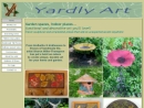 Website Snapshot of Yardly Art