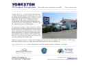 Website Snapshot of YORKSTON OIL COMPANY INC