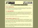 Website Snapshot of Zenith Transformer Components LLC