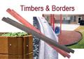 Recycled Rubber Timbers and Borders for Playgrounds