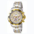 Invicta Chronograph Stainless Steel Bracelet Watch Model 7196