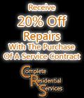 Receive 20% Off Repairs with the Purchase of a Service Contract, Home Renovations in Accokeek, MD