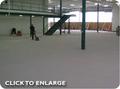 Epoxy Color Quartz Flooring - After broadcast of color quartz