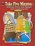 Take Five Minutes: American History Class Openers