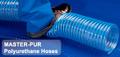High quality polyurethane hoses ideal for material handling and dust collection