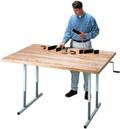 Crank Adjustable Hi-Lo Work Tables, 66