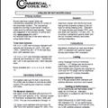 Chilled Water Coils & Hot Water Coils Specification Sheet