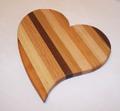 Heart Shape Cheese Cutting Board