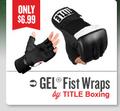 Title Gel Fist Wraps on TITLE Boxing