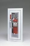 Fire Extinguisher and Cabinet