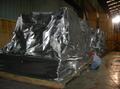 Large Barrier Covers on Oil Rig Air Compressors