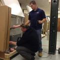 Martin and Ryan assemble RFID-enabled Freezers