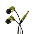 Sound Isolating Ear Buds- iPods, iPhones, MP3s, green