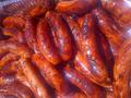 Papa Lee's Beef Smoked Sausages Fresh Off the Grill
