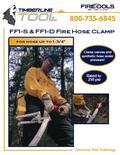 ff1d, ff1-d, timberline ff1d, timberline tools, fire hose clamp, ff1d fire hose, fire fighting clamp, hose clamp, timberline fire clamp
