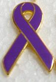 Purple Awareness Lapel Pin