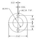 FSD 40879 Ring spacer drawing
