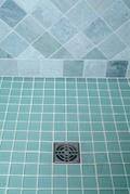 Tile Shower - Floor Detail