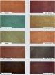 acid stain color  chart