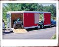 Wells Cargo enclosed Autowago car hauler cargo trailer