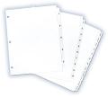 Stock Products - Blank White Tabs