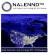 NALENND NPA/NXX Database