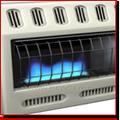 Blue Flame Cabinet Heater