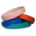 embossed wristbands