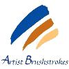 Artist Brushstrokes Logo