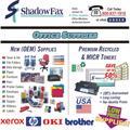 Shadow Fax : New (OEM) Office Supplies | MICR & Premium Toner Cartridges