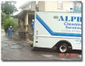 High pressure steam cleaning operation