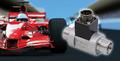 Formula 1 racing fuel meter