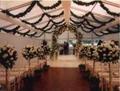 tent wedding decor, floor