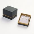 Black Single Box Reveal Post Earring Box