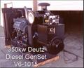 Deutz V6 1015 GenSet