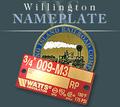 Willington Nameplate: Nameplate Printing